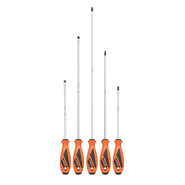 5 PIECE TOP TORQUE II™ XL SCREWDRIVER SET - ORANGE