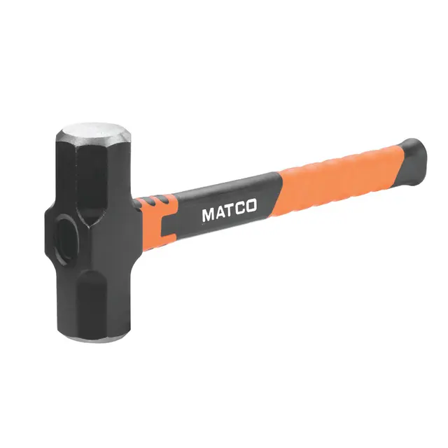 4 LBS. ENGINEER HAMMER WITH FIBERGLASS HANDLE