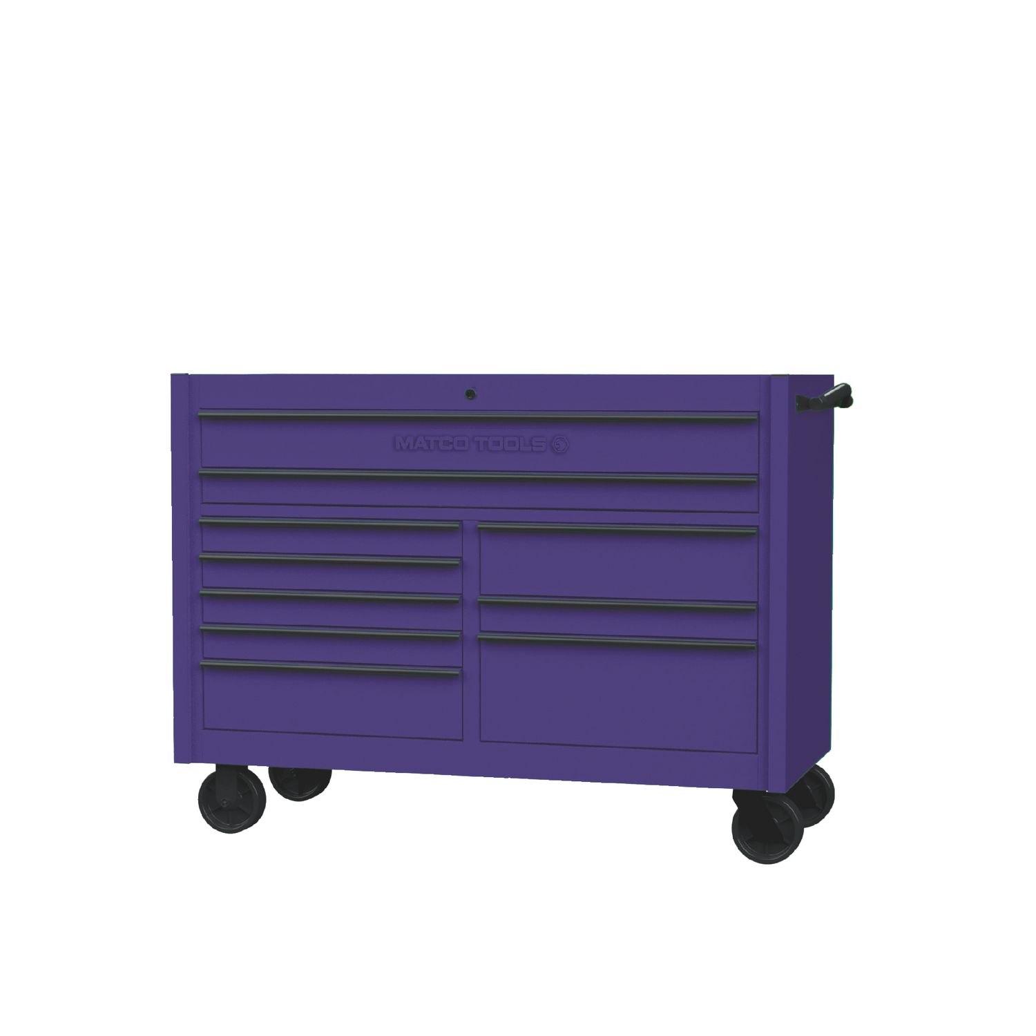 4225RX DOUBLE BAY 25 TOOLBOX ELECTRIC PURPLE WITH BLACK TRIM 4225RX-PPB