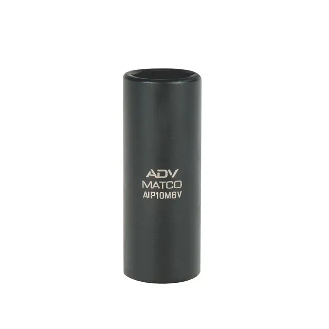 1/4" DRIVE 10MM METRIC 6 POINT MID-LENGTH IMPACT SOCKET