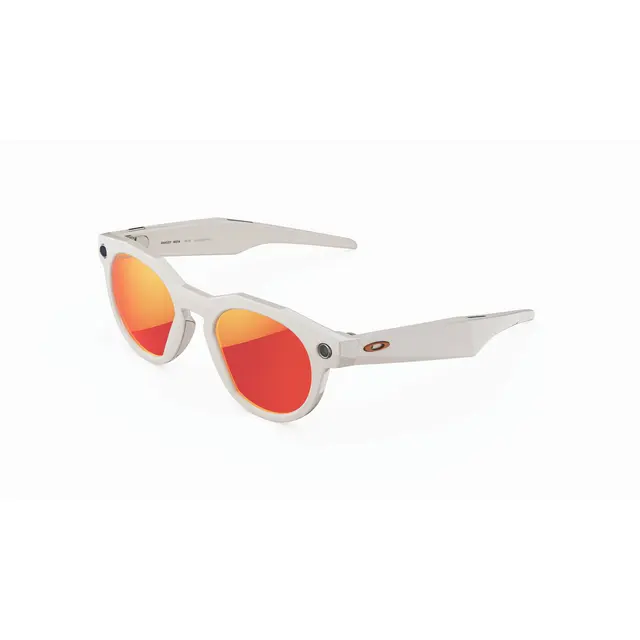OAKLEY® META AI HSTN IVORY WITH PRIZM™ RUBY LENSES