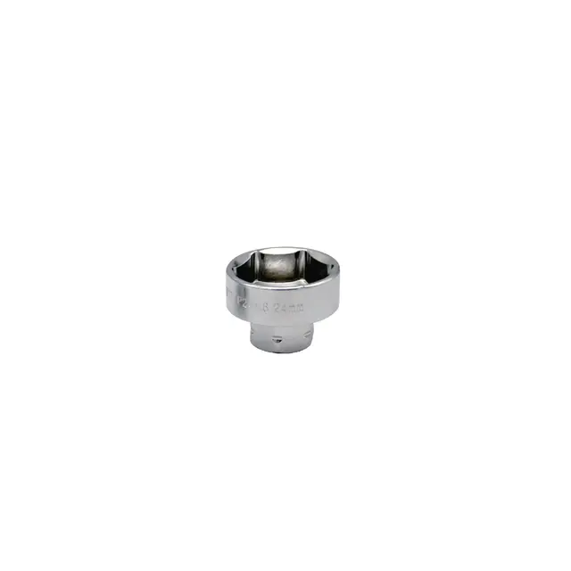 3/8" AND 17MM DUAL DRIVE 24MM 6 POINT LOW PROFILE SOCKET
