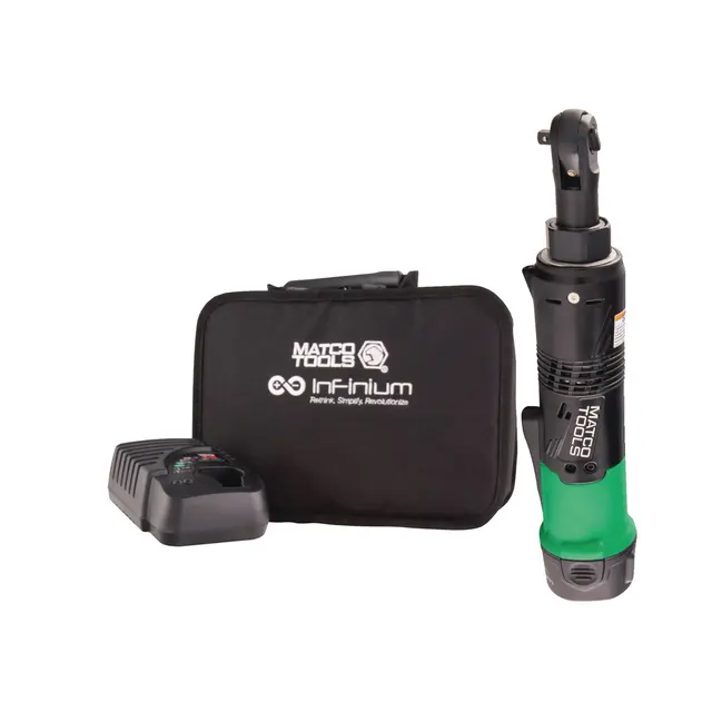 12V CORDLESS INFINIUM™ 1/4" DRIVE RATCHET KIT - GREEN