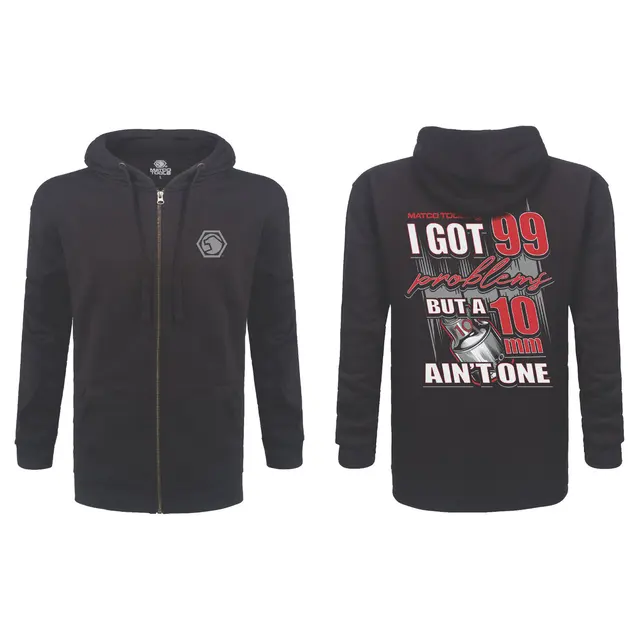 99 PROBLEMS FULL ZIP HOODIE - L