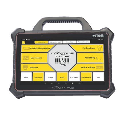 MAXIMUS 4.0 DIAGNOSTIC SCAN TOOL WITH HEAVY-DUTY SOFTWARE