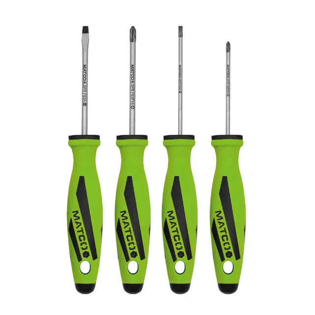 4 PIECE TOP TORQUE II™ PRECISION SCREWDRIVER SET - FLUORESCENT