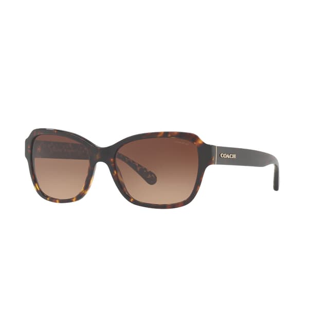 COACH DARK TORTOISE WITH BROWN GRADIENT LENSES