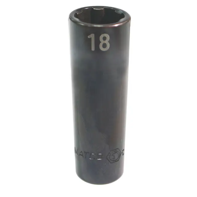 1/2" 18MM METRIC DEEP PRO NON-SLIP IMPACT SOCKET