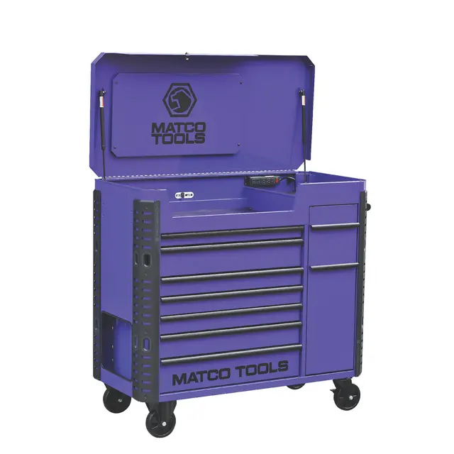 50" X 24" MSC5X X-SERIES POWER TOOL CART (ELECTRIC PURPLE/BLACK)