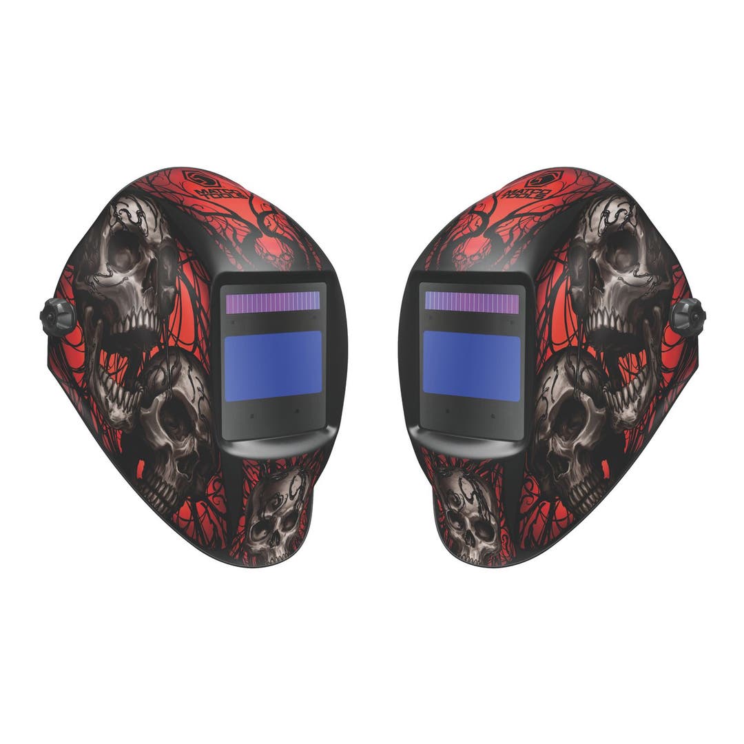 241 SERIES WELDING HELMET RED SKULL ADBW241VGRS Matco Tools