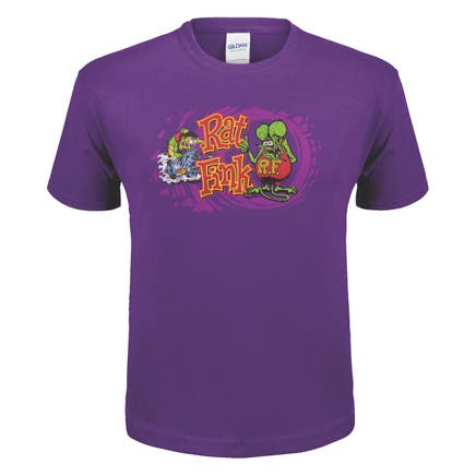 RAT FINK PURPLE T-SHIRT - XXXL