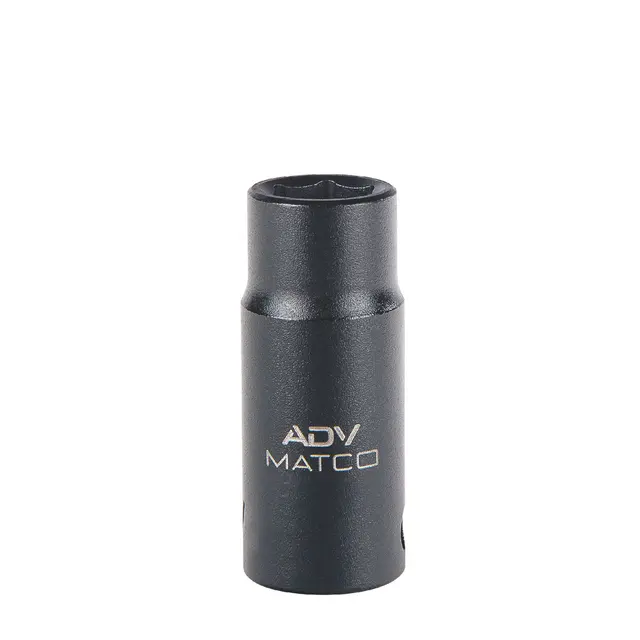 3/8" DRIVE 9MM METRIC 6 POINT MID-LENGTH IMPACT SOCKET