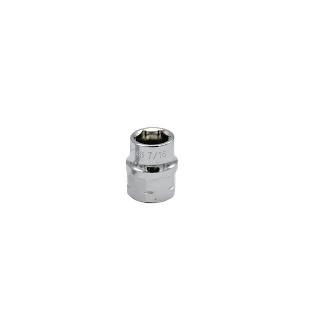 3/8" AND 17MM DUAL DRIVE 7/16" SAE 6 POINT LOW PROFILE SOCKET