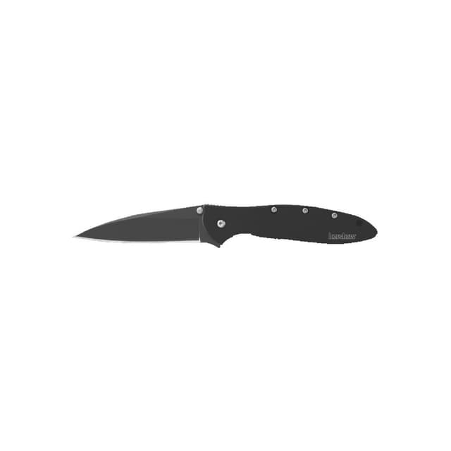 KERSHAW LEEK BLACK FOLDING KNIFE