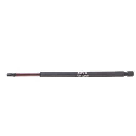 T20 TORX POWER BIT, 6"