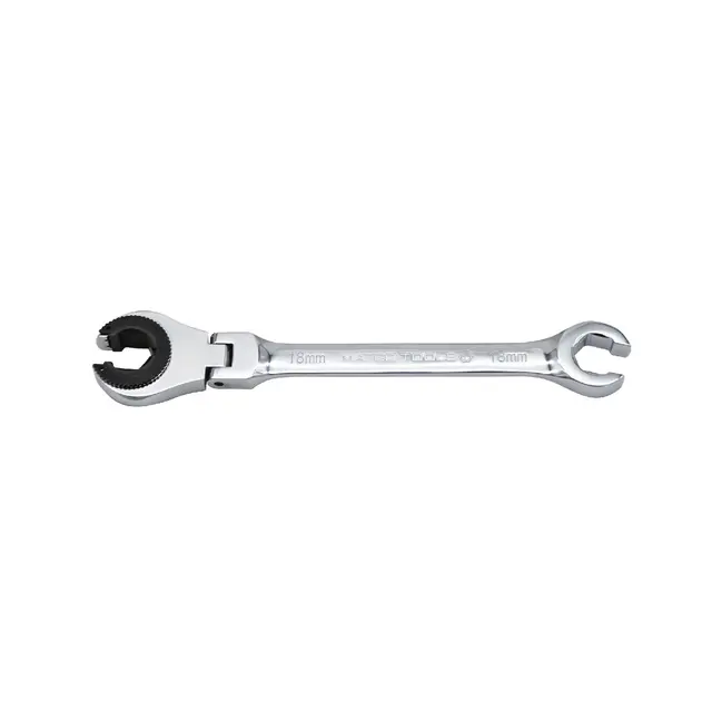 18MM FLEX RATCHETING FLARENUT WRENCH
