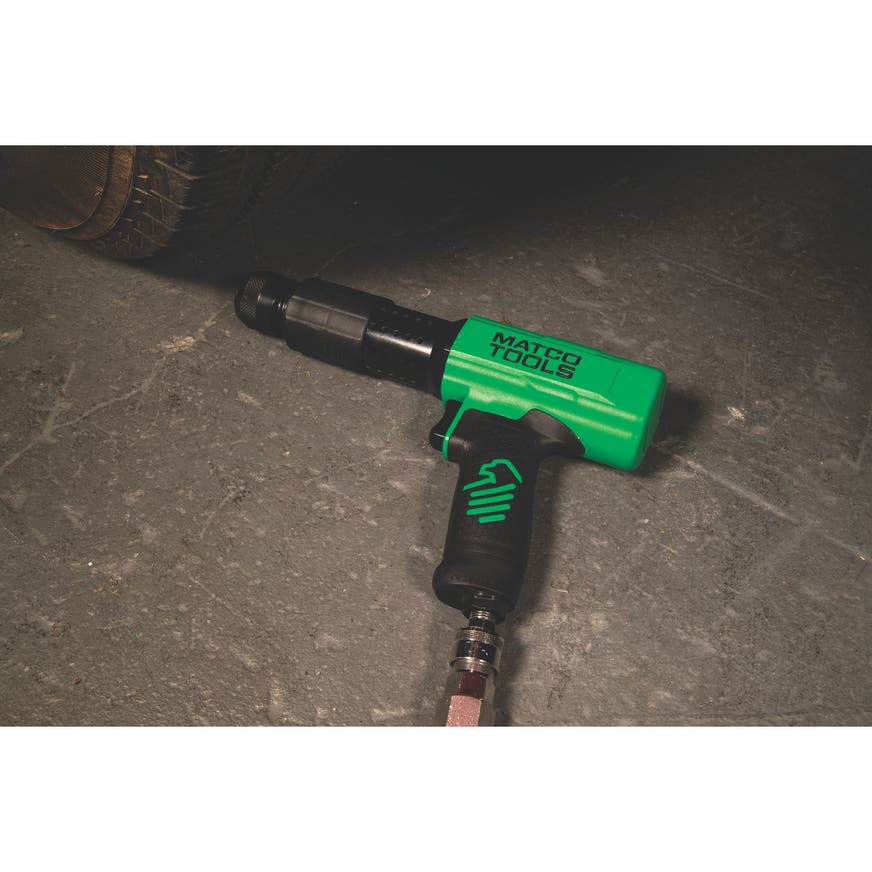 LONG BARREL PNEUMATIC AIR HAMMER GREEN MT2916G Matco Tools
