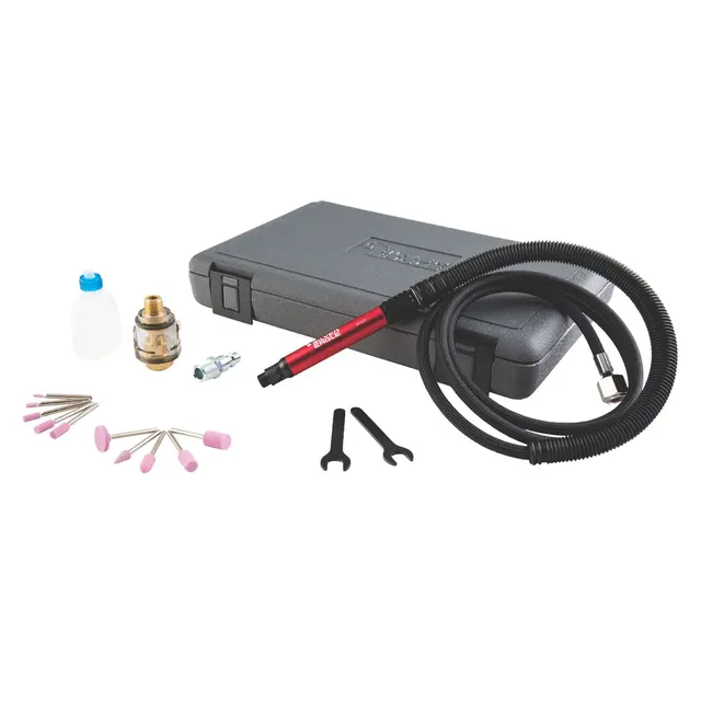 10 PIECE 1/8" SHANK PNEUMATIC SILVER EAGLE® PENCIL AIR DIE GRINDER KIT