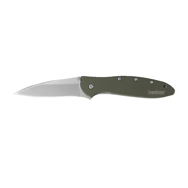 KERSHAW LEEK OLIVE FOLDING KNIFE