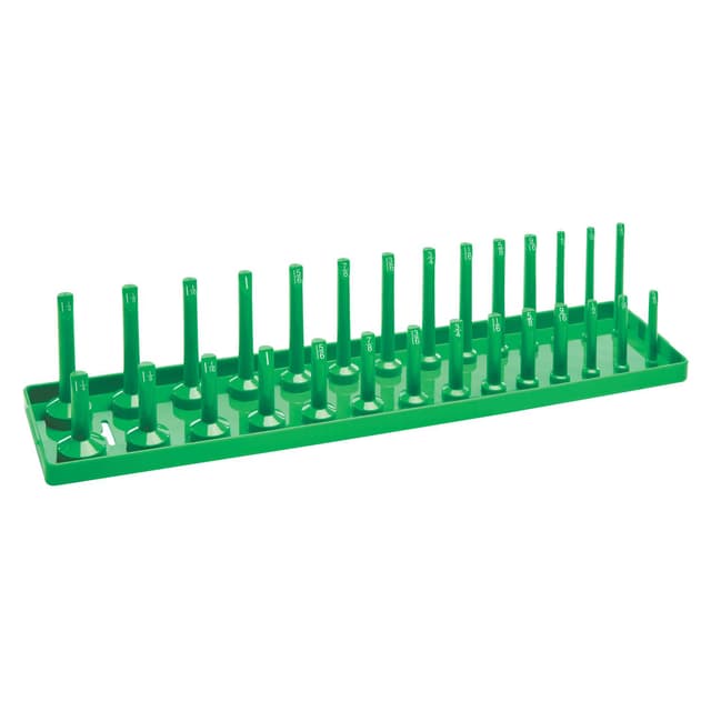 2-1/2" SAE SOCKET TRAY - GREEN