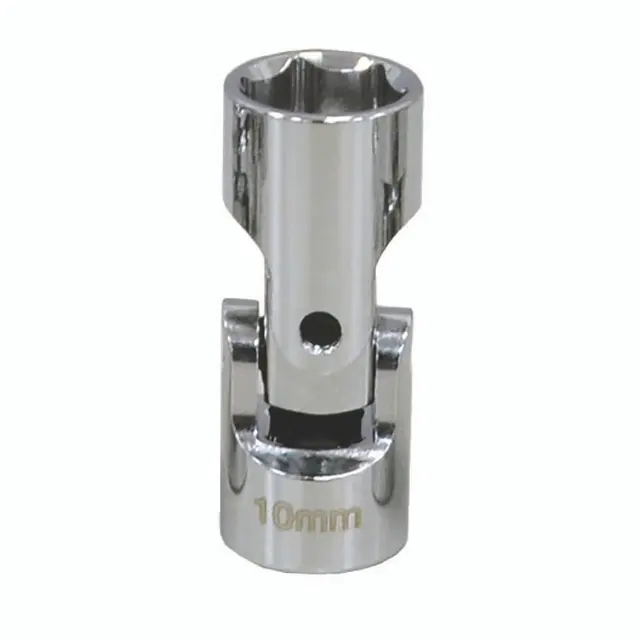 1/4'' DRIVE 10 MM 6 POINT STUBBY UNIVERSAL SOCKET