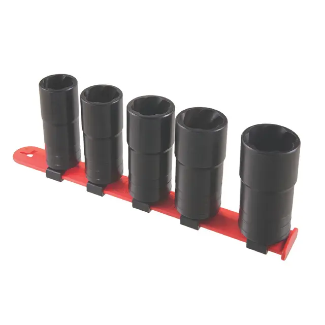 5 PIECE 1/2" DRIVE DEEP TWIST SOCKET SET