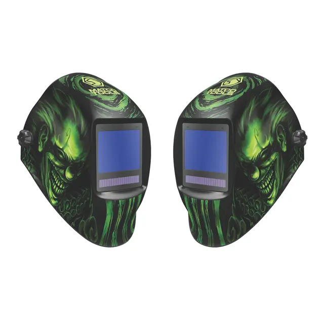 319 SERIES WELDING HELMET- GREEN EVIL CLOWN