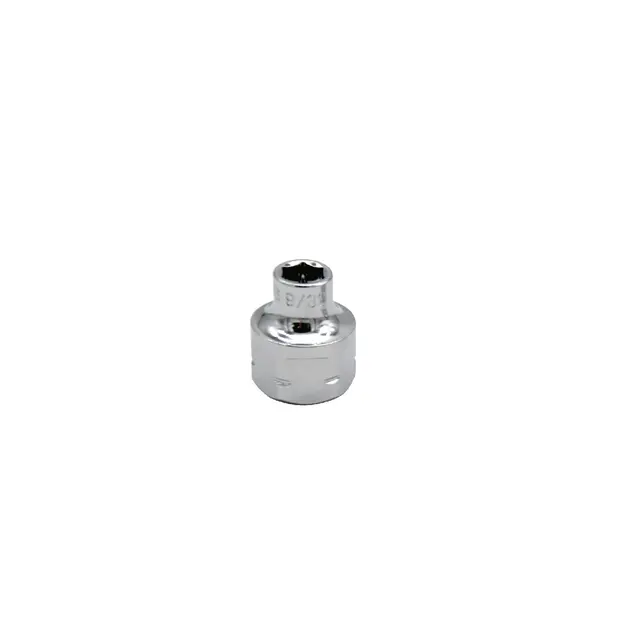 3/8" AND 17MM DUAL DRIVE 9/32" SAE 6 POINT LOW PROFILE SOCKET