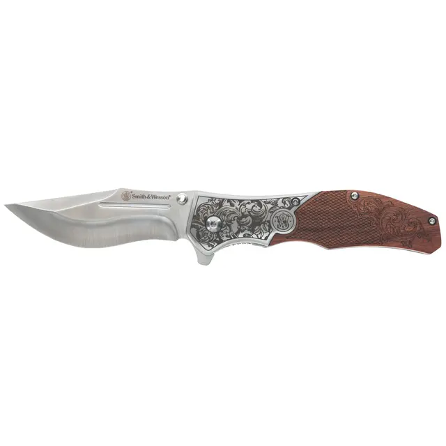 SMITH & WESSON UNWAVERED SPRING ASSISTED FLIPPER KNIFE