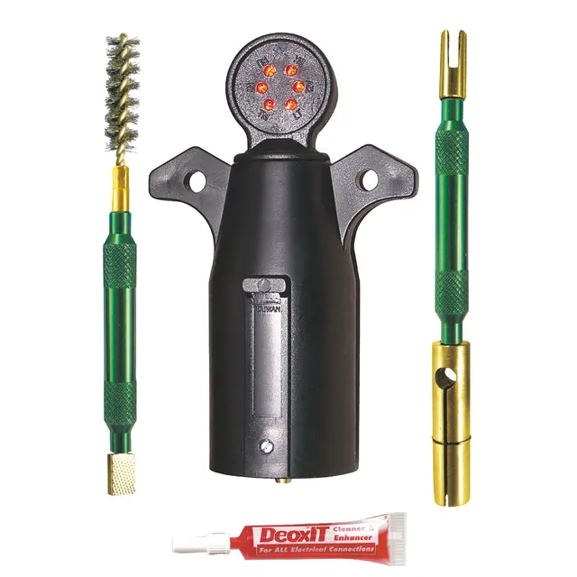 7-WAY FLAT (SPADE) PIN TOWING MAINTENANCE KIT WITH TERMINAL CHASER™