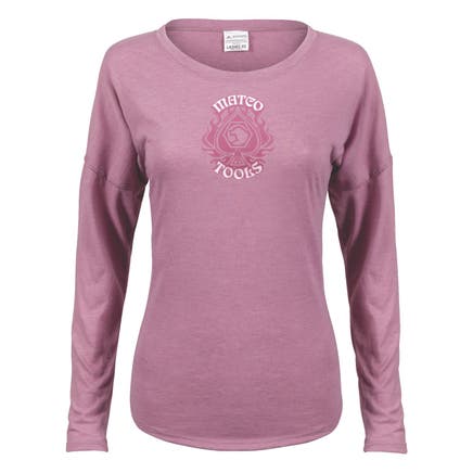 LONG SLEEVE LUX TRI-BLEND T-SHIRT - XL