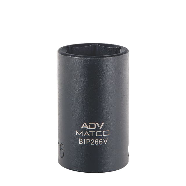 3/8" DRIVE 13/16" SAE 6 POINT MID-LENGTH IMPACT SOCKET