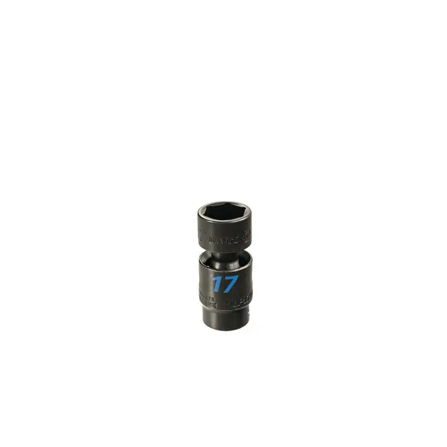 3/8" DRIVE 17MM 6 POINT TORQUE FORCE UNIVERSAL IMPACT SOCKET