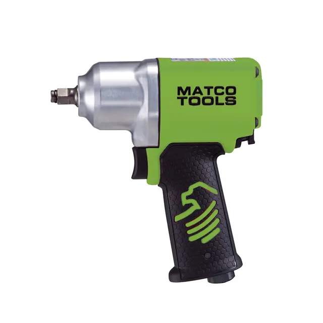 3/8" DRIVE PNEUMATIC IMPACT WRENCH - GREEN