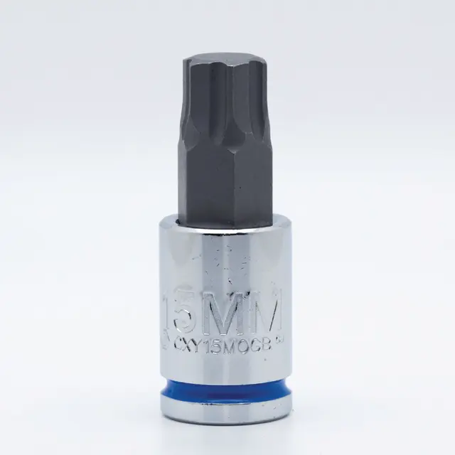 1/2" DRIVE HEX OPTI-GRIP BIT SOCKET 15MM
