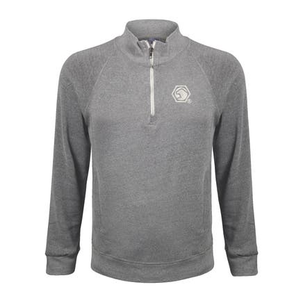 TRI-BLEND 1/4 ZIP JACKET - 2XL