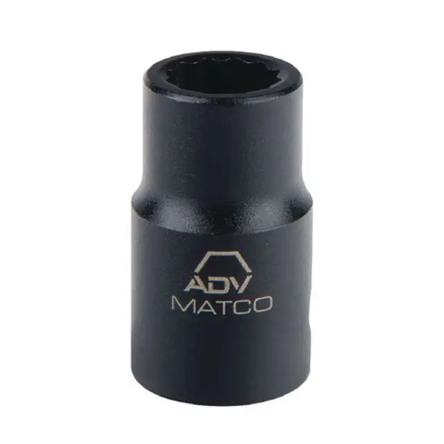 1/2" DRIVE 3/8" SAE 12 POINT IMPACT SOCKET