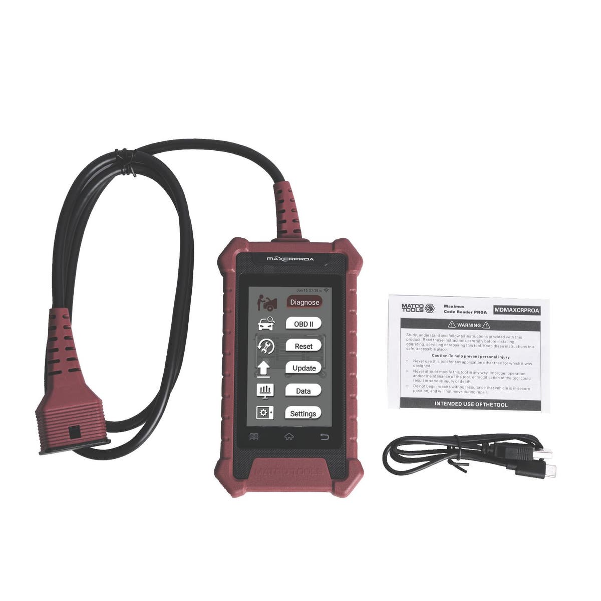 MAXIMUS ANDROID CODE READER PRO MDMAXCRPROA Matco Tools