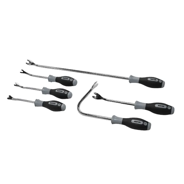 6 PIECE UPHOLSTERY TOOL SET - SHADOW GRAY