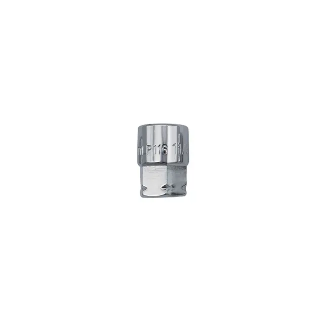 1/4" AND 11MM DUAL DRIVE 11/32" SAE 6 POINT LOW PROFILE SOCKET