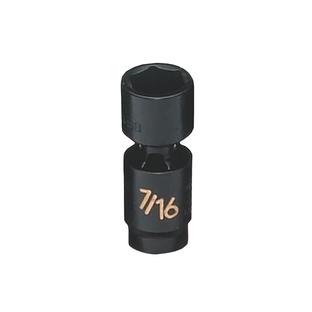 1/4" DRIVE 7/16" SAE 6 POINT UNIVERSAL IMPACT SOCKET
