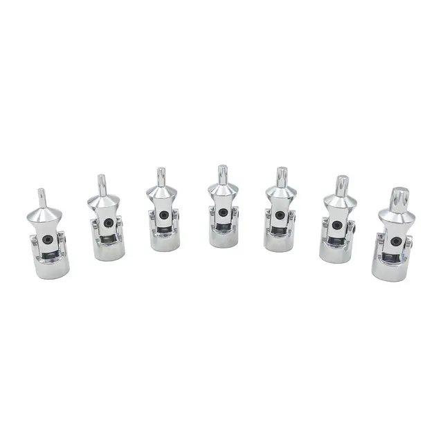 7 PIECE 1/4" DRIVE STUBBY UNIVERSAL TORX® BIT SOCKET SET