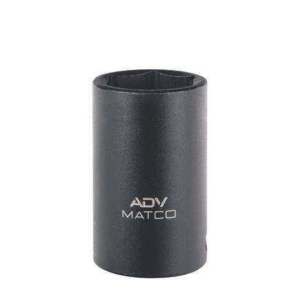 3/8" DRIVE 15MM METRIC 6 POINT MID-LENGTH IMPACT SOCKET