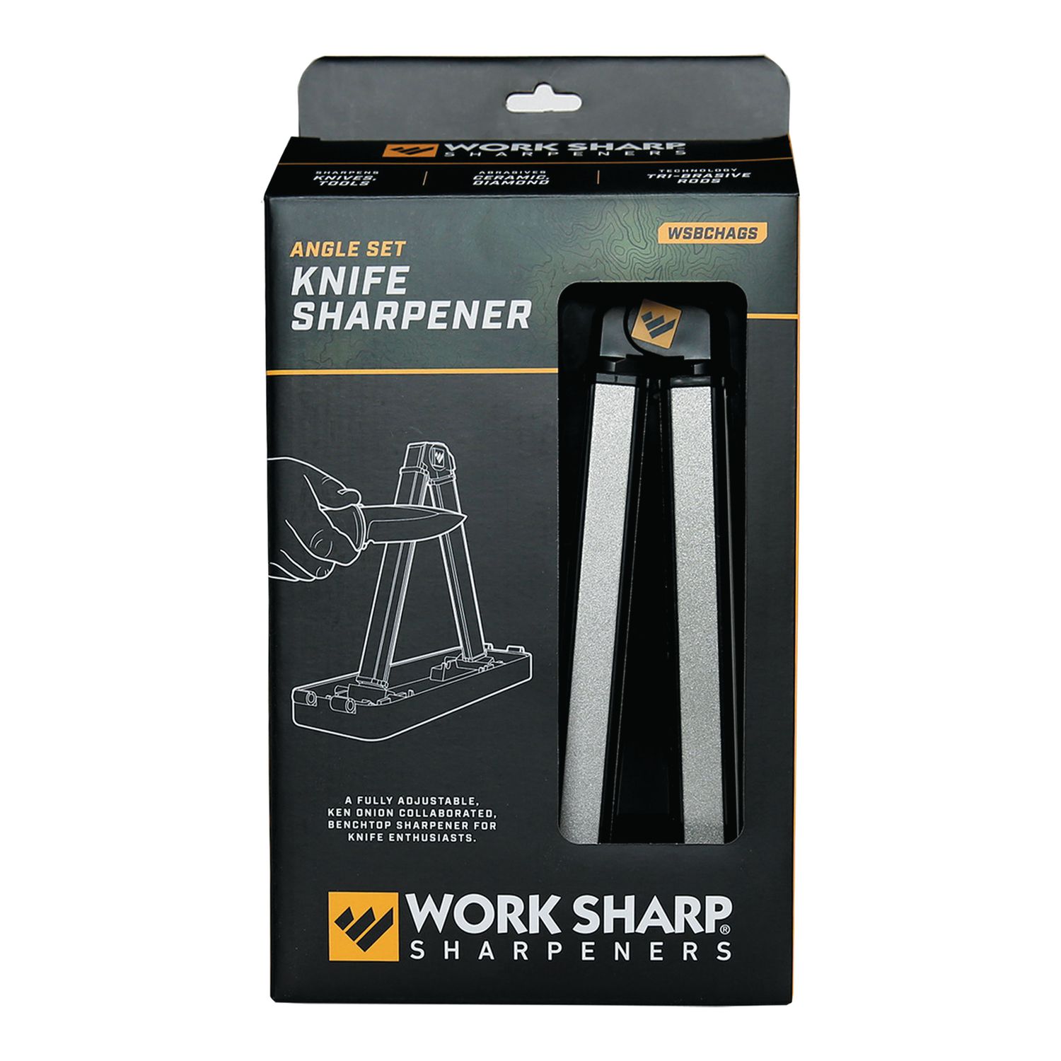 Work Sharp Angle Set knife sharpener, WSBCHAGS