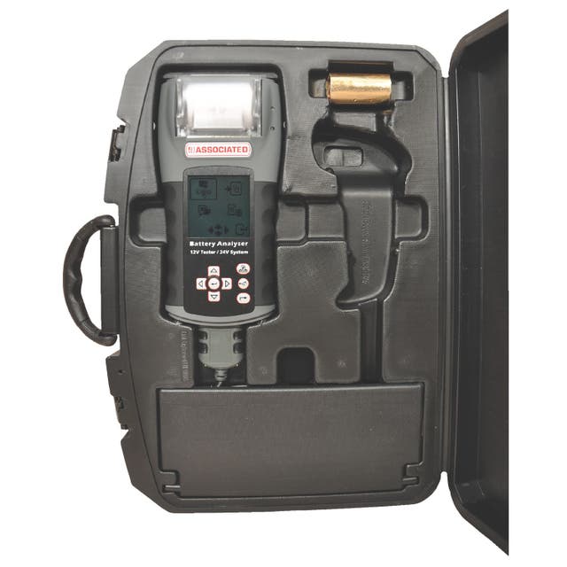 1224V, BATTERY STARTER, GROUND AND CHARGING SYSTEM ANALYZER WITH