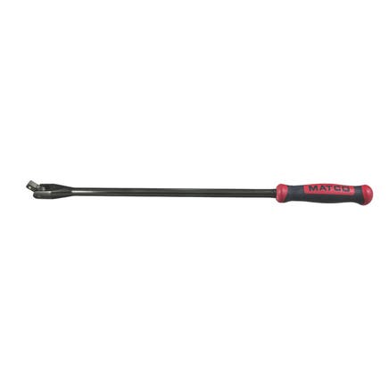 1/2" DRIVE 24" LONG BLACK CHROME BREAKER BAR - RED