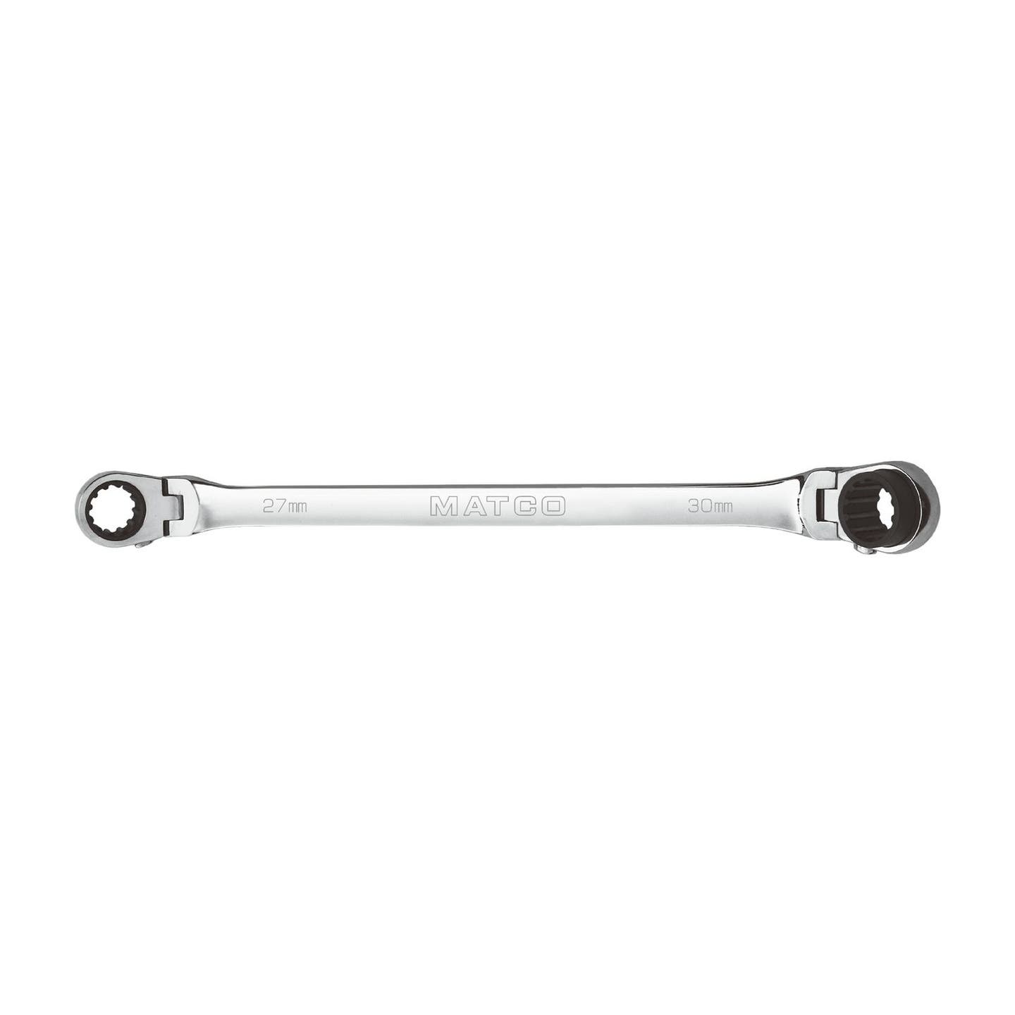 27MM X 30MM REVERSE DOUBLE FLEX RATCHETING WRENCH