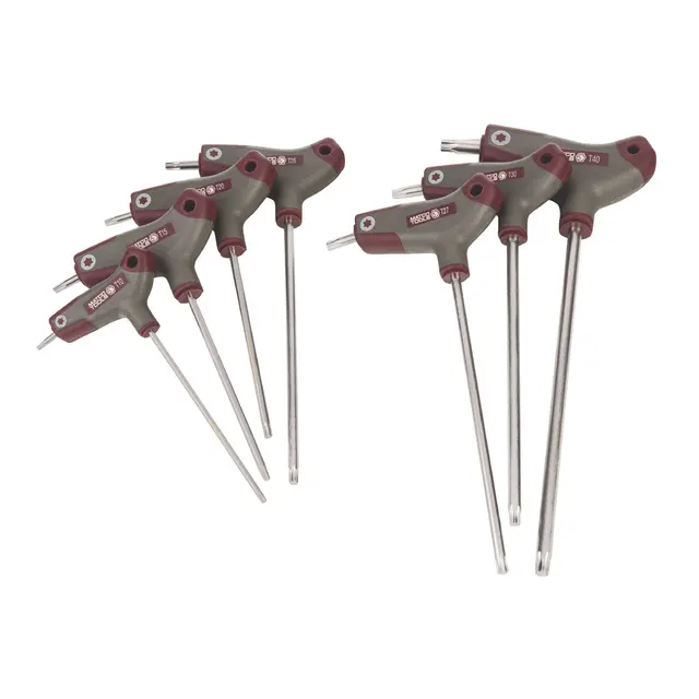 7 PIECE TORX® T-HANDLE KEY SET