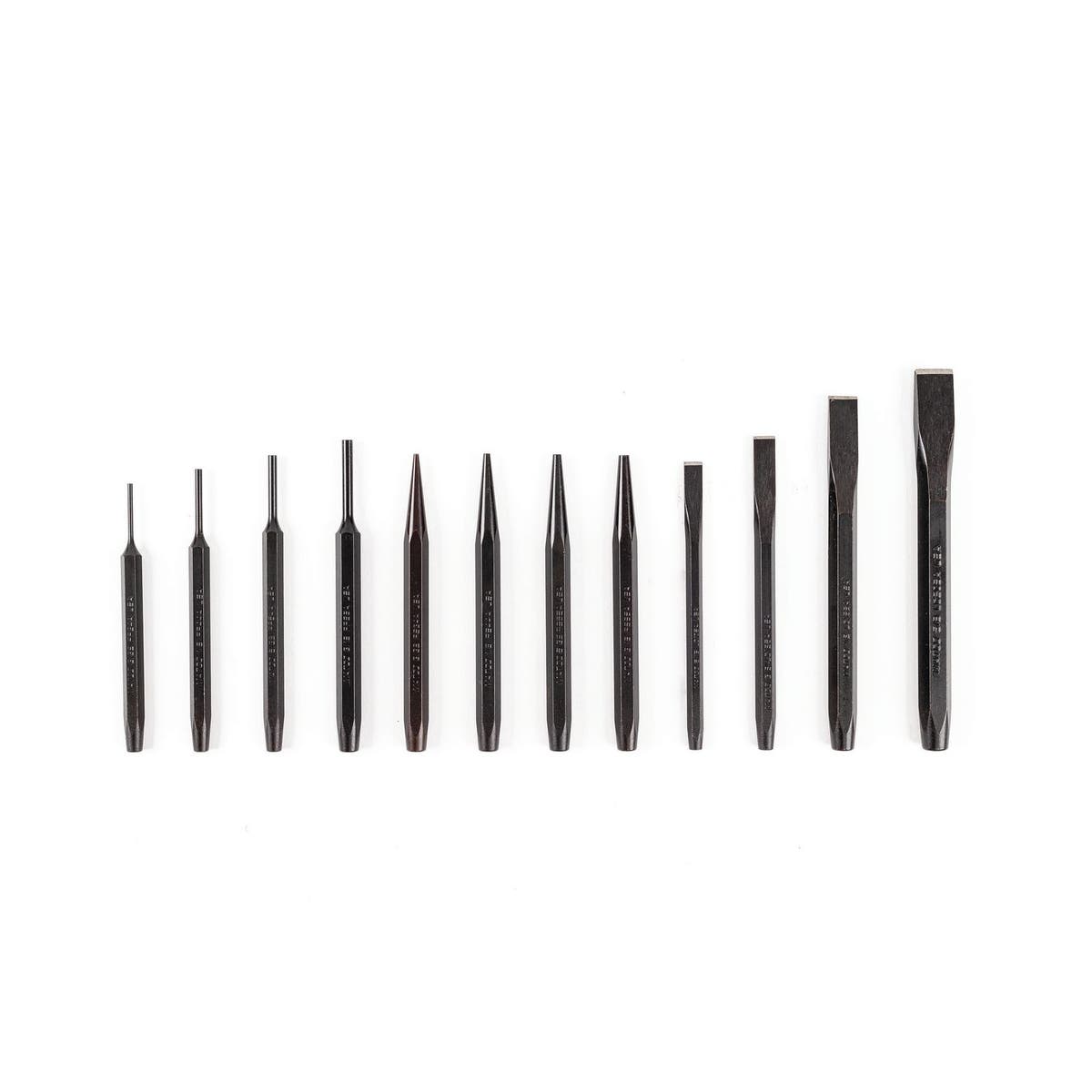 12 PIECE PUNCH AND CHISEL SET SPL12KA Matco Tools
