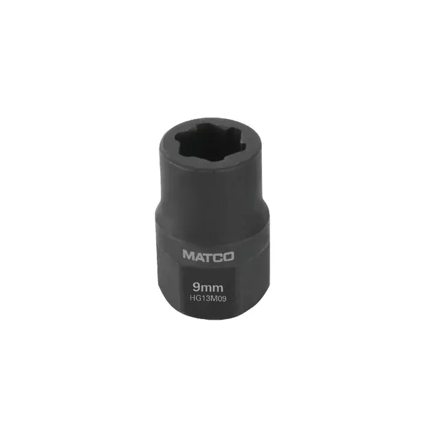 9MM 3/8” DRIVE HEX GRIP IMPACT SOCKET
